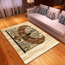 Load image into Gallery viewer, Egyptian Pharaoh 3D Printed Carpets for Living Room Bedroom Large Size Rug Tea Table Antiskid Floor Mat Kids Room play Area Rugs