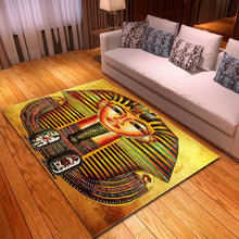 Load image into Gallery viewer, Egyptian Pharaoh 3D Printed Carpets for Living Room Bedroom Large Size Rug Tea Table Antiskid Floor Mat Kids Room play Area Rugs