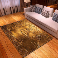 Load image into Gallery viewer, Egyptian Pharaoh 3D Printed Carpets for Living Room Bedroom Large Size Rug Tea Table Antiskid Floor Mat Kids Room play Area Rugs