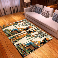 Load image into Gallery viewer, Egyptian Pharaoh 3D Printed Carpets for Living Room Bedroom Large Size Rug Tea Table Antiskid Floor Mat Kids Room play Area Rugs
