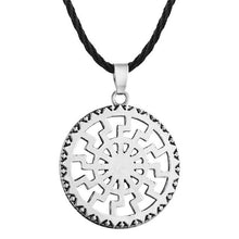 Load image into Gallery viewer, QIAMNI Vintage Punk Ankh Egyptian Cross Amulet Rope Chain Slavic Pendant Necklace Men Gift Statement Jewelry Charm Dropshipping