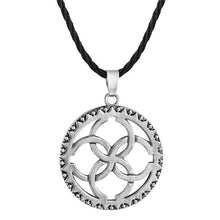 Load image into Gallery viewer, QIAMNI Vintage Punk Ankh Egyptian Cross Amulet Rope Chain Slavic Pendant Necklace Men Gift Statement Jewelry Charm Dropshipping