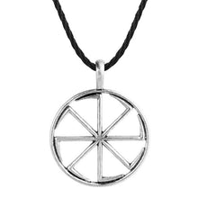 Load image into Gallery viewer, QIAMNI Vintage Punk Ankh Egyptian Cross Amulet Rope Chain Slavic Pendant Necklace Men Gift Statement Jewelry Charm Dropshipping