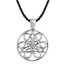 Load image into Gallery viewer, QIAMNI Vintage Punk Ankh Egyptian Cross Amulet Rope Chain Slavic Pendant Necklace Men Gift Statement Jewelry Charm Dropshipping