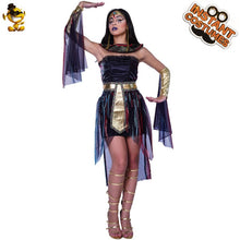 Load image into Gallery viewer, QLQ Ancient Egyptian Pharaoh Queen Role Playing Women Egypt Egyptian Costumes Clothes Cosplay Halloween Costumes for Women