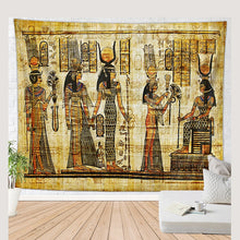 Load image into Gallery viewer, ancient egyptian decor tapestry wall carpet drop shipping home dorm wall decoracion egipcia mural