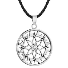 Load image into Gallery viewer, QIAMNI Vintage Punk Ankh Egyptian Cross Amulet Rope Chain Slavic Pendant Necklace Men Gift Statement Jewelry Charm Dropshipping
