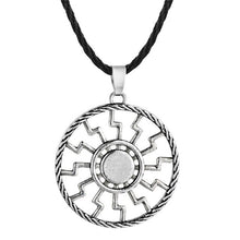 Load image into Gallery viewer, QIAMNI Vintage Punk Ankh Egyptian Cross Amulet Rope Chain Slavic Pendant Necklace Men Gift Statement Jewelry Charm Dropshipping
