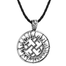 Load image into Gallery viewer, QIAMNI Vintage Punk Ankh Egyptian Cross Amulet Rope Chain Slavic Pendant Necklace Men Gift Statement Jewelry Charm Dropshipping
