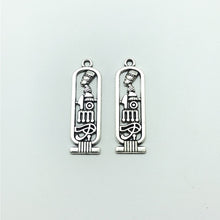 Load image into Gallery viewer, 10pcs Egyptian queen nefertiti pendants DIY handmade accessories African gifts for women and man for jewelry making
