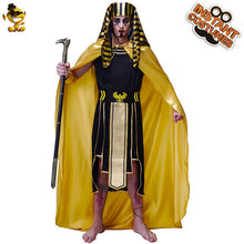 Load image into Gallery viewer, QLQ Women Ancient Egyptian Queen Costume Cosplay Halloween Costume Adult Men Egypt Pharaoh Clothes Performance Carnival Party
