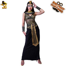 Load image into Gallery viewer, QLQ Ancient Egyptian Pharaoh Queen Role Playing Women Egypt Egyptian Costumes Clothes Cosplay Halloween Costumes for Women
