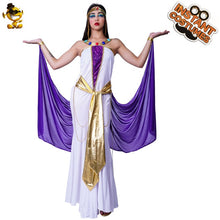 Load image into Gallery viewer, QLQ Ancient Egyptian Pharaoh Queen Role Playing Women Egypt Egyptian Costumes Clothes Cosplay Halloween Costumes for Women
