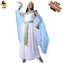 Load image into Gallery viewer, QLQ Ancient Egyptian Pharaoh Queen Role Playing Women Egypt Egyptian Costumes Clothes Cosplay Halloween Costumes for Women
