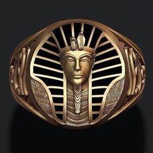 Load image into Gallery viewer, Creative Exquisite Egyptian Pharaoh Rings for Men Fashion Gothic Style Hip Hop Party Steampunk Jewelry Gift
