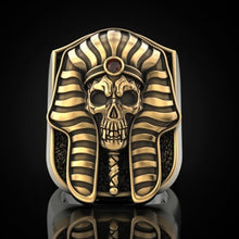 Load image into Gallery viewer, Creative Exquisite Egyptian Pharaoh Rings for Men Fashion Gothic Style Hip Hop Party Steampunk Jewelry Gift
