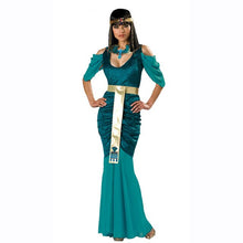Load image into Gallery viewer, UTMEON Sexy Women's Queen Of Egypt Cleopatra Costume Fancy Dress Clothes Halloween Egyptian Costume Ethnic Clothing
