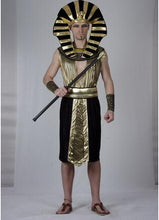 Load image into Gallery viewer, Child Ancient Egyptian Pharaoh Cleopatra Adult Costumes Halloween Cosplay Girl Costume Clothes Egypt Princess Prince Party
